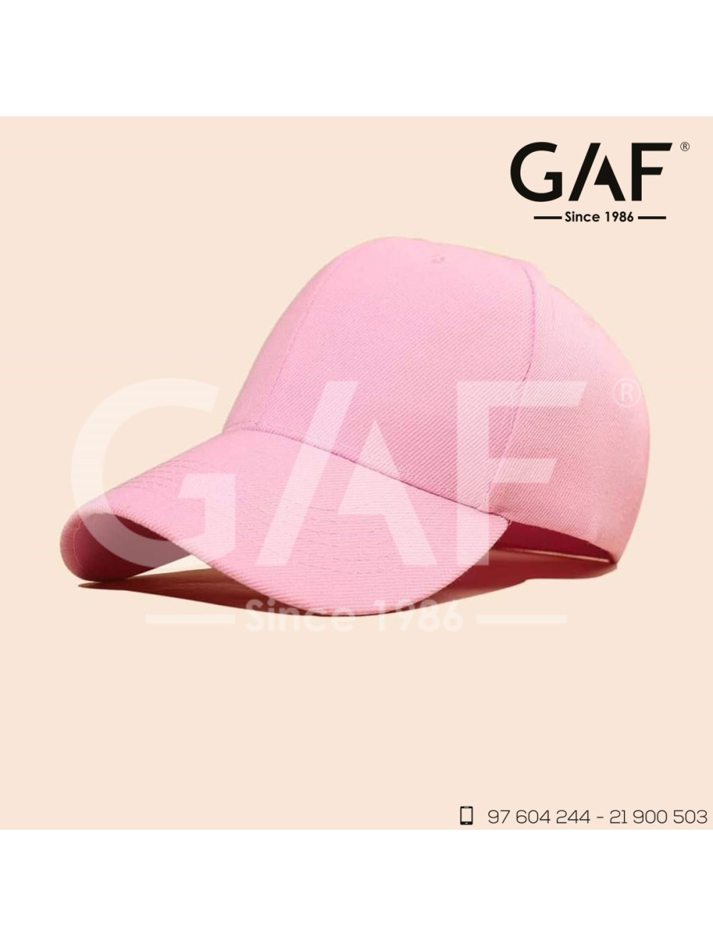 CASQUETTE | GAF | GAF TUNISIE