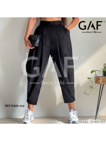 PANTALON TAILLE HAUTE STYLE CARROT