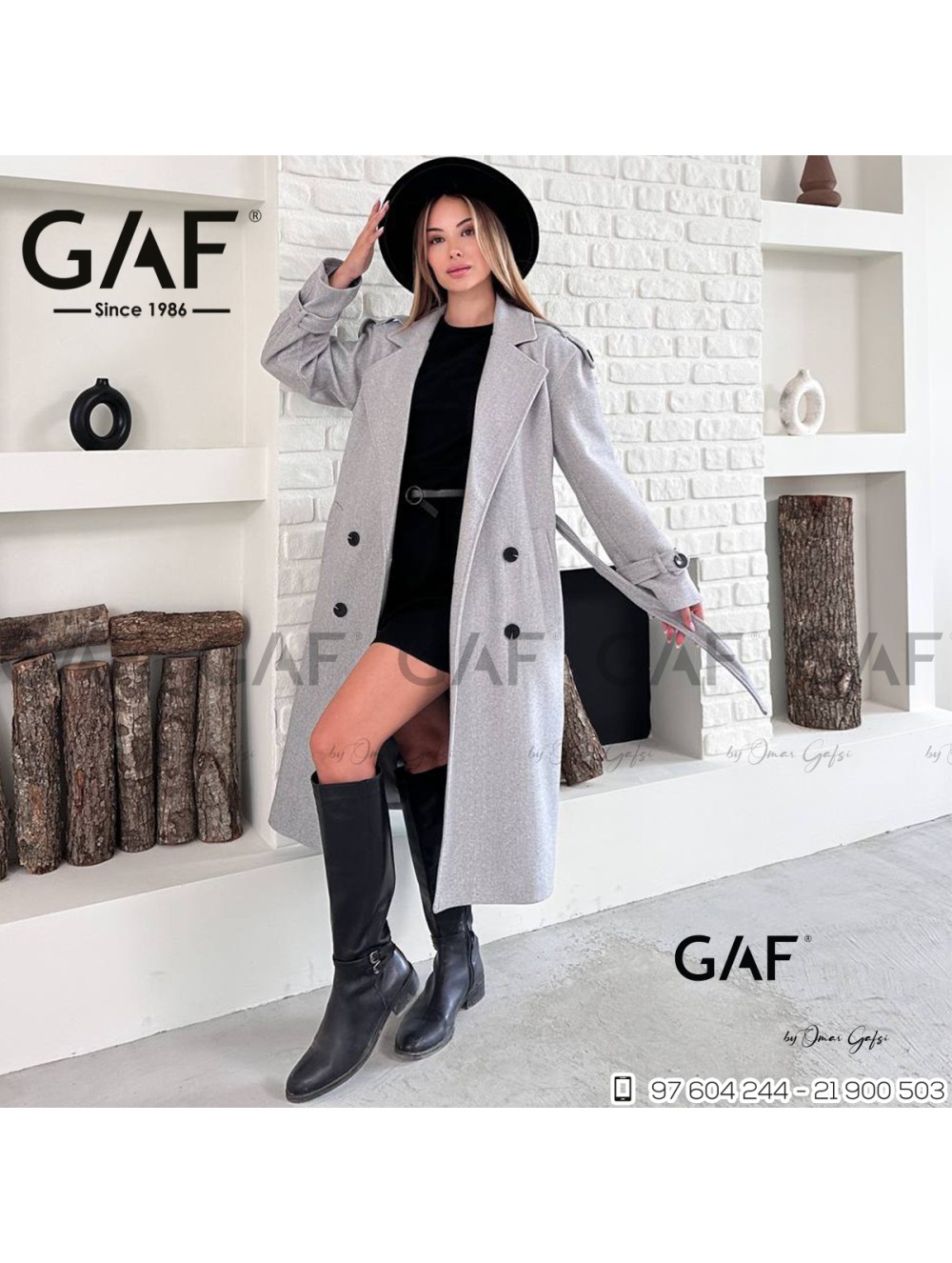 MANTEAU CACHEMIRE