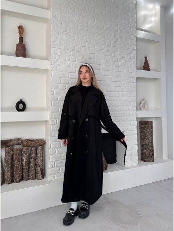 Trench Coat Longue + Legging Gratuit